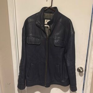 Genuine, leather  Military Field Jacket
